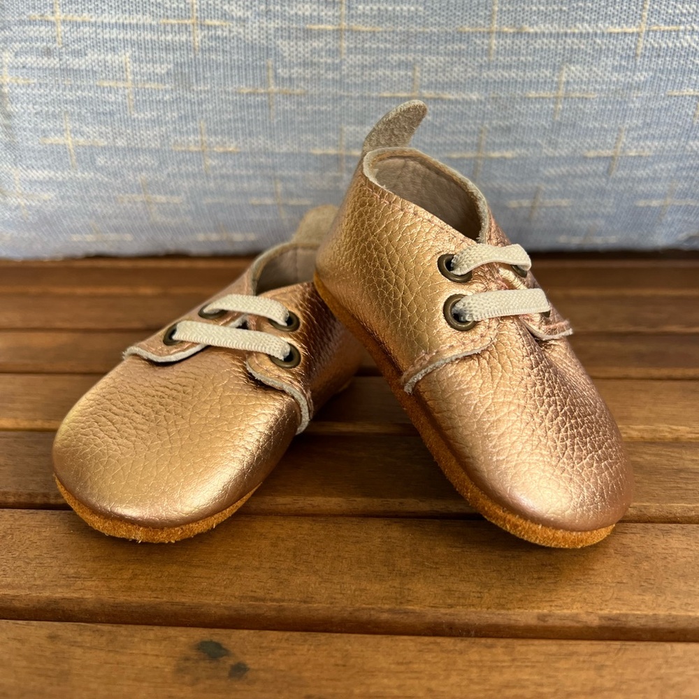 Monkey Feet Leather Baby Moccasins